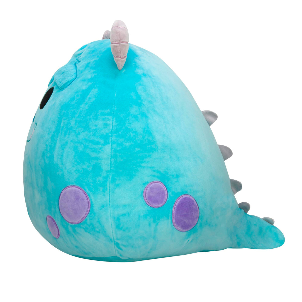 Squishmallows Disney Pixar Sulley tag close-up highlighting licensed authenticity