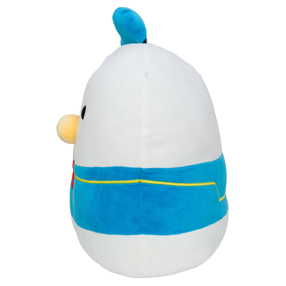 Squishmallows Donald Duck plush embroidery—classic Disney charm in a squeezable form