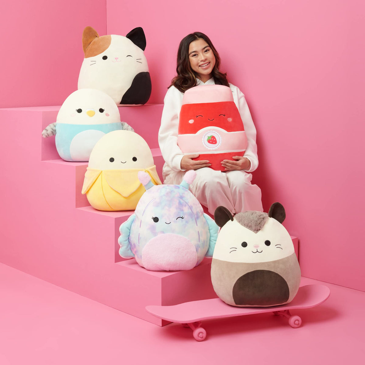 Squishmallows Donald Duck plush packaging—gift-ready Disney collectible for fans