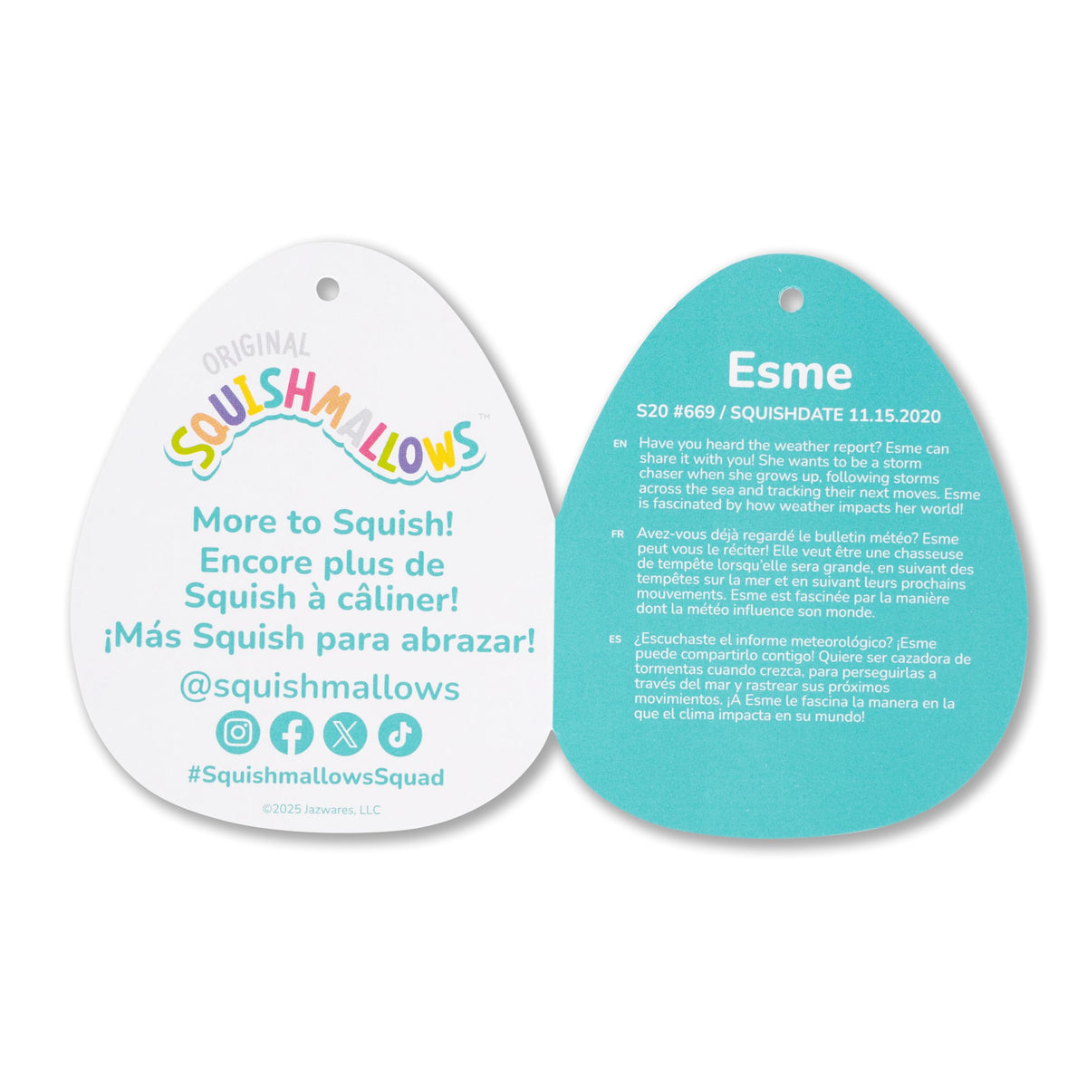 Esme pink narwhal face close-up, showcasing soft material for comforting hugs.