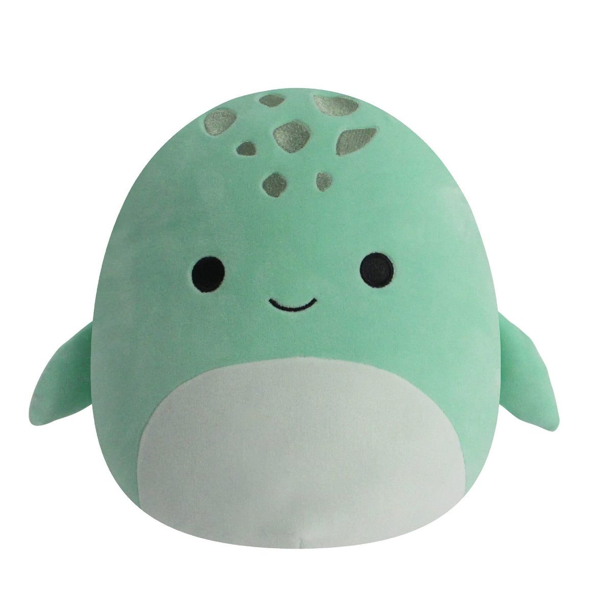 Squishmallows FlipAMallows seal closeup highlights ultra-soft fabric and gentle touch.