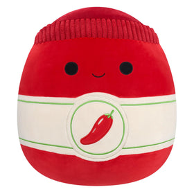 Squishmallows Illia red sriracha 16-inch plush offers ultra-soft cuddling for home or travel