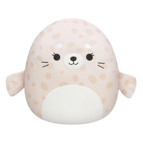 Lilou seal plush ready to hug, ideal for movie nights or desk-side companionship.