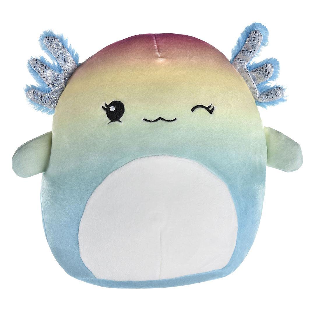 Squishmallows limited-edition packaging emphasizing rarity and gift appeal.