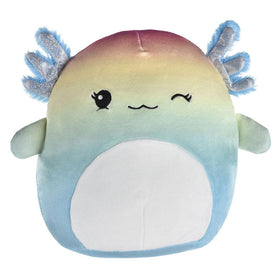 Squishmallows limited-edition packaging emphasizing rarity and gift appeal.