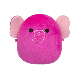 Squishmallows Micromallows Loraly alien mini plush, bright desk buddy for play
