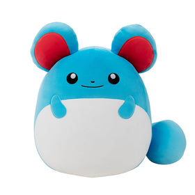 Squishmallows Marill plush, 14-inch, ultra-soft fabric for cuddling on the couch.