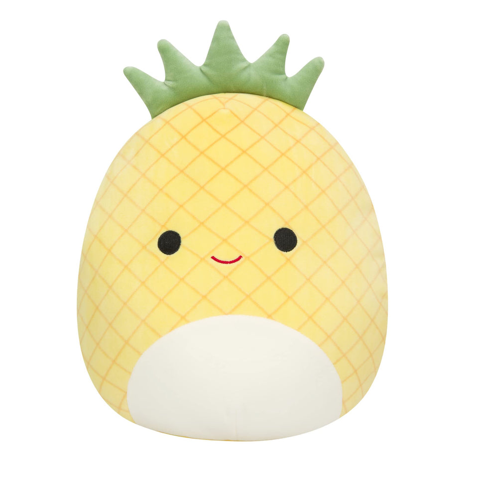 Squishmallows Maui 20-inch pineapple in yellow, ideal cuddle buddy for movie nights