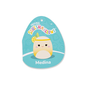 Medina close-up face shows ultra-soft fabric and cheerful expression