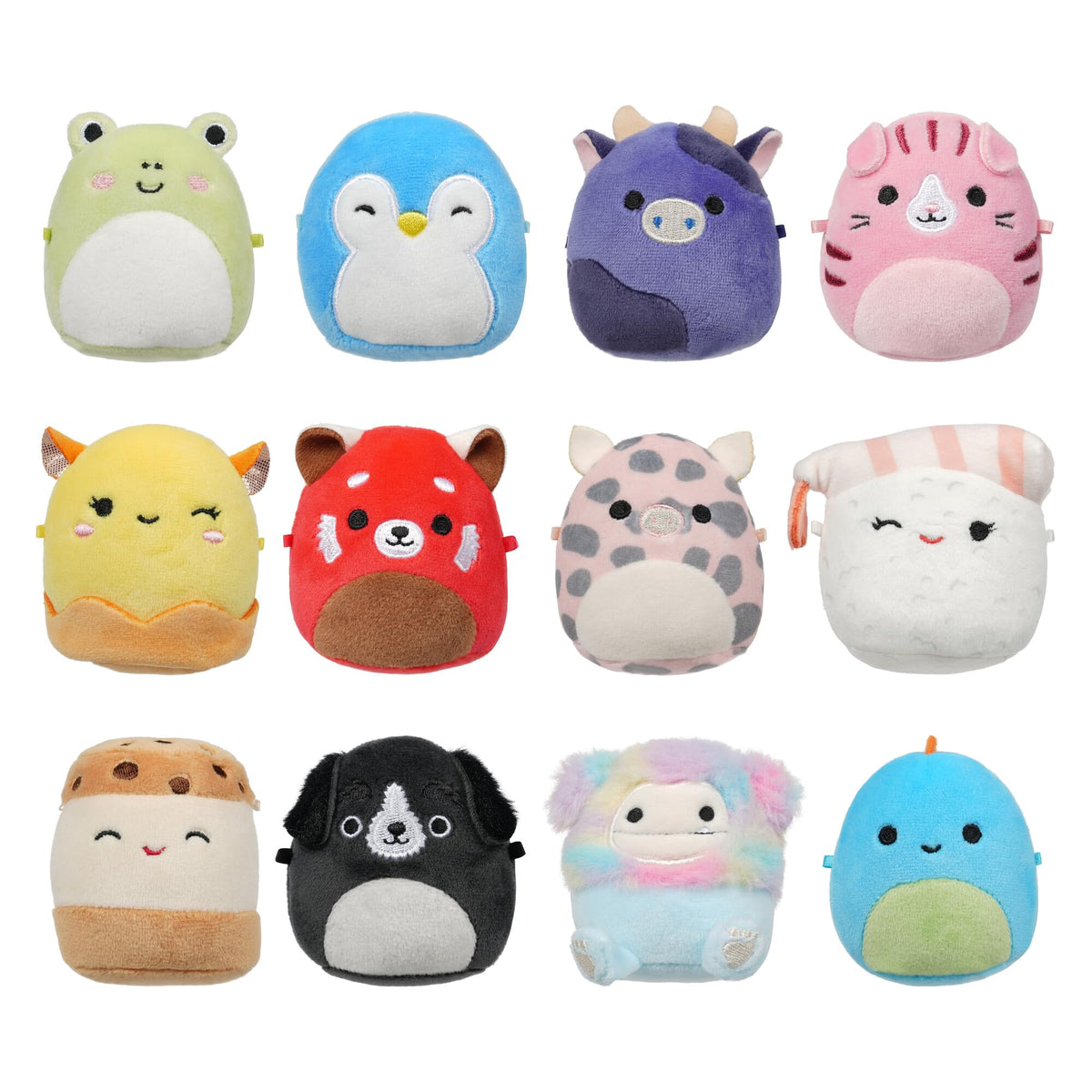 Squishmallows Micromallows Aquitaine pig 2.5-inch plush for tiny desk display