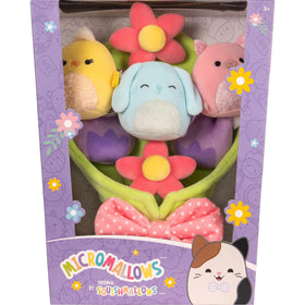 Squishmallows Xin the Bunny Micromallows highlights tiny cuddly charm for display.