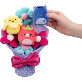 Squishmallows Micromallows 3-pack detachable mini plush set for play.