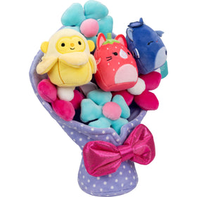 Squishmallows Micromallows close-up reveals soft, squeezable fabric texture.