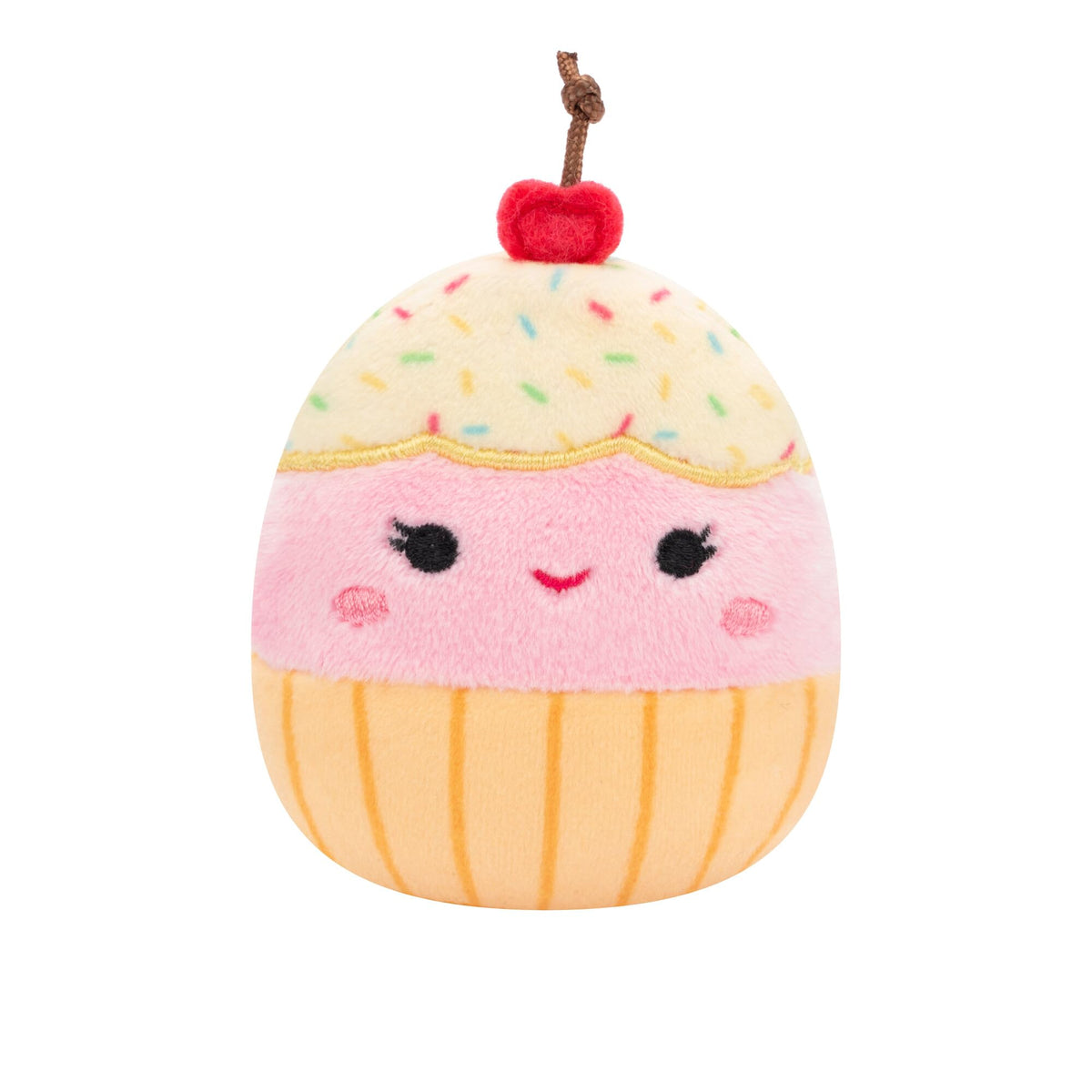 Official Squishmallows seal on the packaging for authenticity