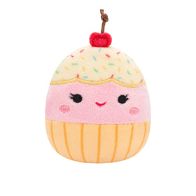 Official Squishmallows seal on the packaging for authenticity