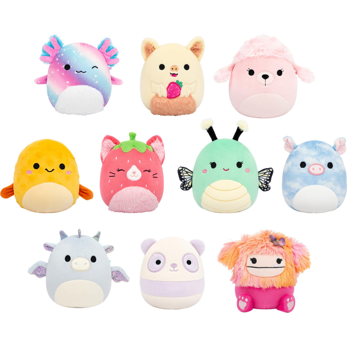 Squishmallows Nisbet pig plush with ultra-soft fur for cozy hugs