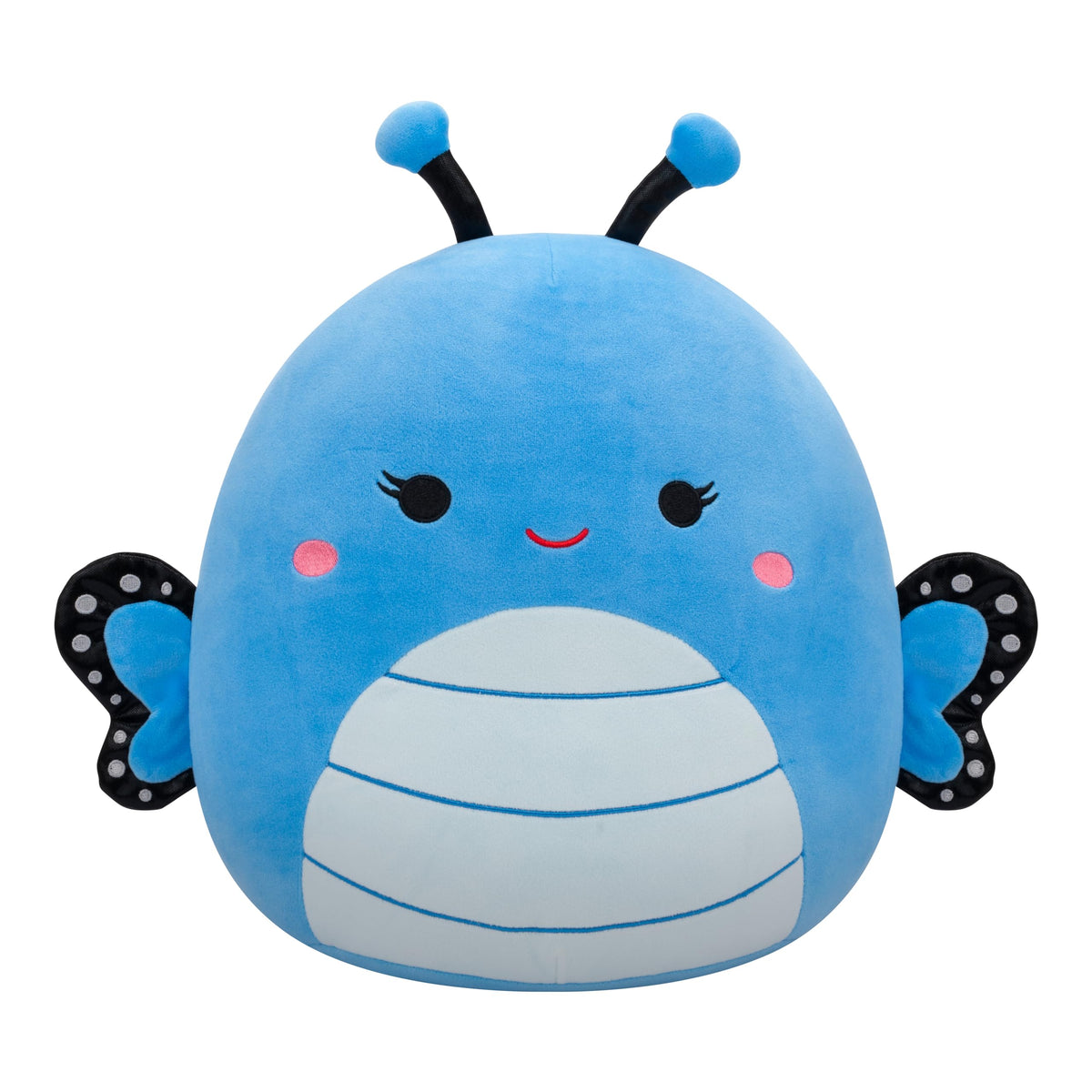 Squishmallows Waverly in garden scene for cozy playtime.