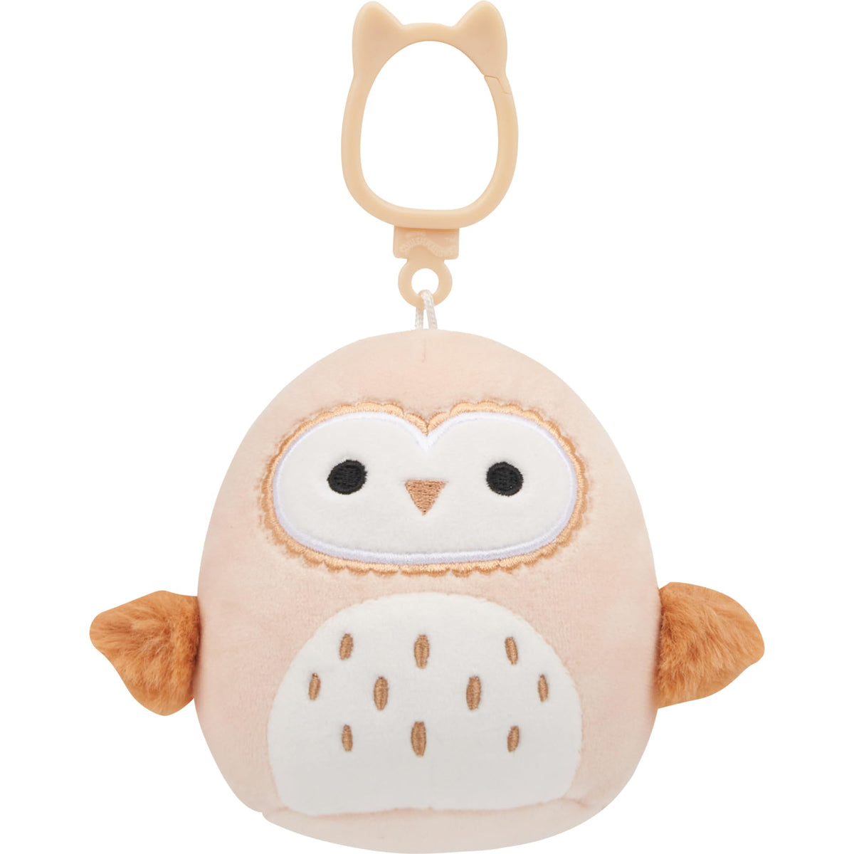 Squishmallows Rosie white spotted pig clip on water tumbler.