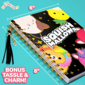 Squishmallows washi tape and blue pen for colorful journaling