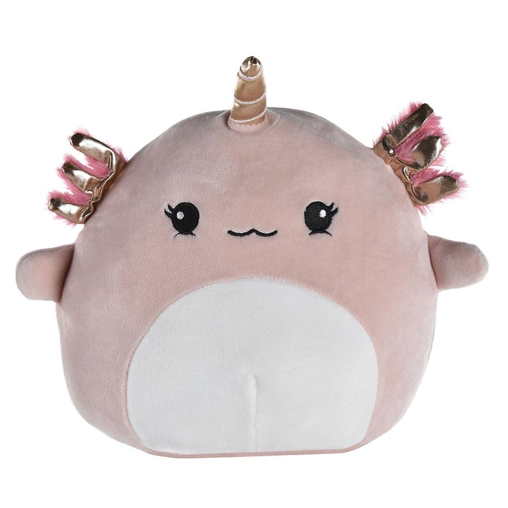 Squishmallows scented plush close-up highlighting scent and soft texture.