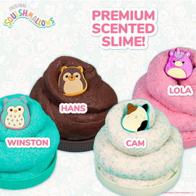 Glitter packets with scented slimes for added sparkle and texture.