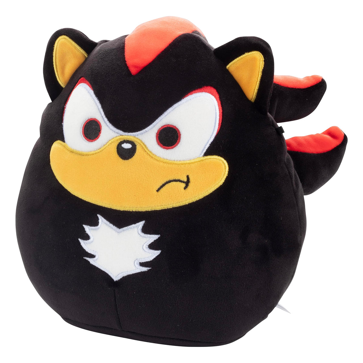 Squishmallows Shadow hedgehog plush packaging showcases licensed character and gift-ready presentation