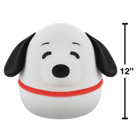Squishmallows Snoopy plush ultrasoft texture: durable comfort during adventures.