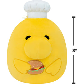 Squishmallows Snoopy & Woodstock BBQ Americana 8in official Peanuts collector item
