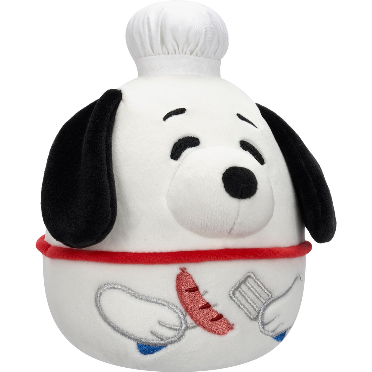 Squishmallows Snoopy & Woodstock BBQ Americana 8in silky texture ideal for bedtime snuggles