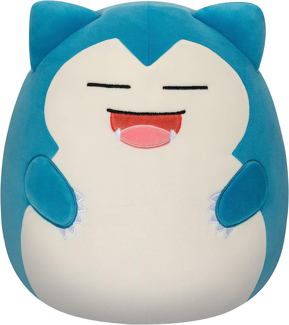 Squishmallows Snorlax 14-inch plush with ultra-soft fabric for comforting snuggles.