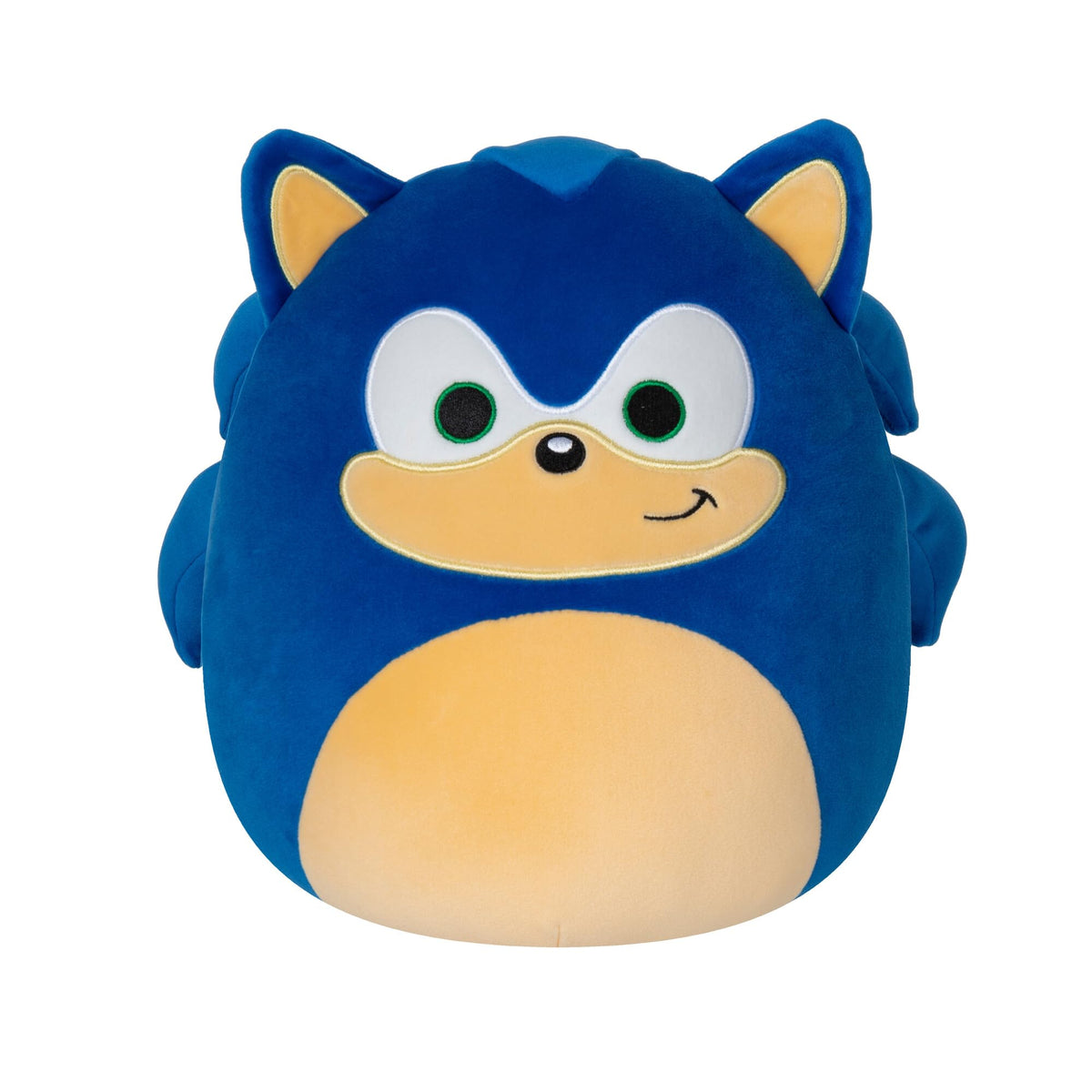 Squishmallows Sonic the Hedgehog 14-inch plush for cuddling and travel comfort