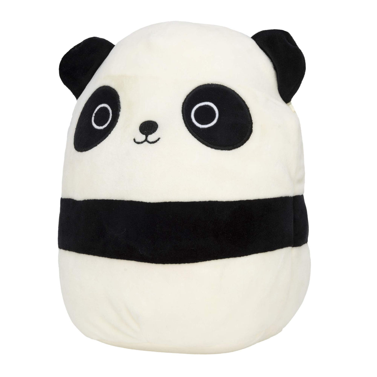 Squishmallows Stanley panda eyes plush with a warm, friendly look for bedtime