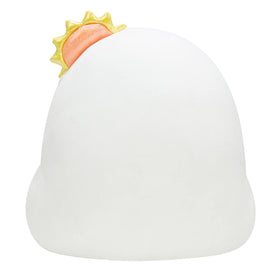 Squishmallows Sunshine Rainbow smiling face detail, ideal for bedtime routines and storytelling.