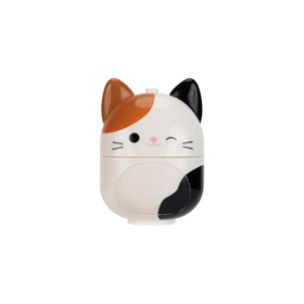 Squishmallows Brina Bigfoot figure beside the van door for interaction