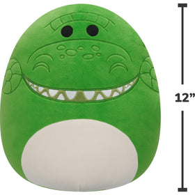 Squishmallows Toy Story Rex official seal confirms Disney licensing and authenticity.