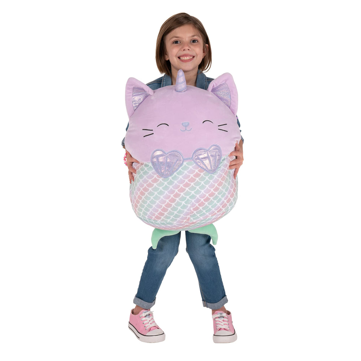 Squishmallows ultrasoft mallow materials offer a cozy hug