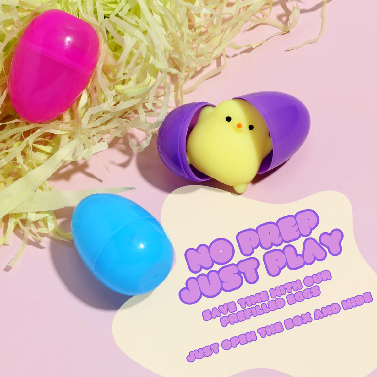SQUOCHI golden egg stands out during an exciting Easter egg hunt