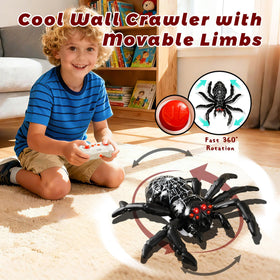 SQVIAFUN wall-climbing spider side view highlighting sleek design and control