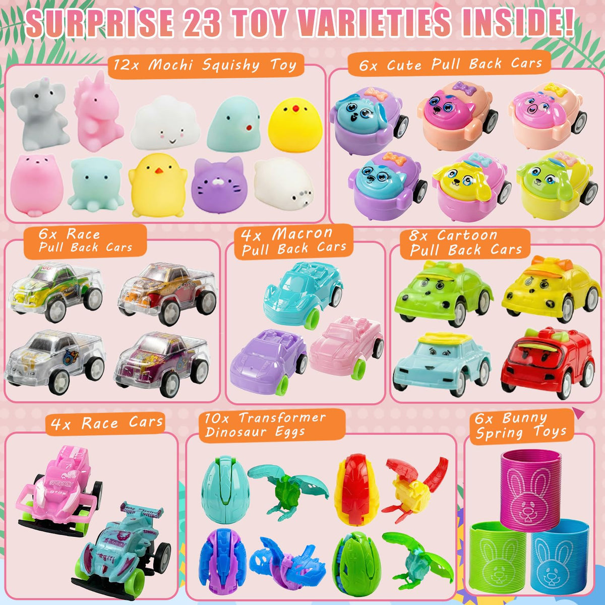 SQZUWIT crack-open surprise eggs inspire joyful play with diverse toy options.
