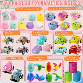SQZUWIT crack-open surprise eggs inspire joyful play with diverse toy options.