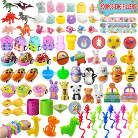 SQZUWIT Easter egg fillers 200pcs for colorful egg hunts.