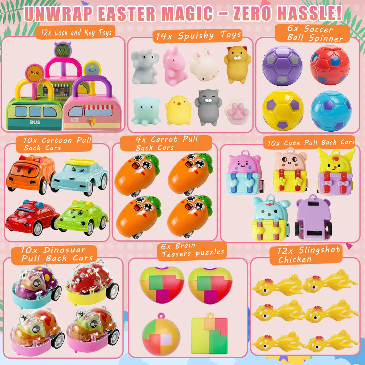 SQZUWIT Easter rings bring colorful surprise to egg hunts