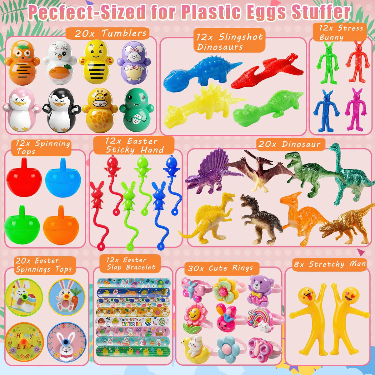 SQZUWIT tiny toys bundle for kids' party prizes and classroom rewards