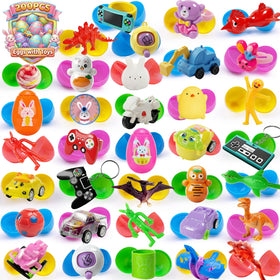SQZUWIT Easter eggs 200 pcs packaging for easy party setup and surprise-filled hunts.