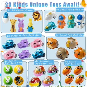 SQZUWIT Easter eggs with diverse toys promote sharing and creative play