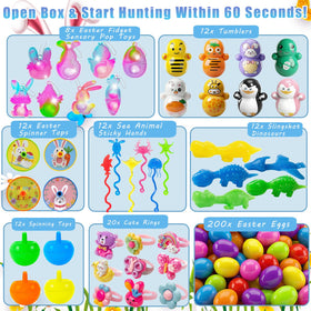 SQZUWIT Easter eggs ready for party favors and prizes