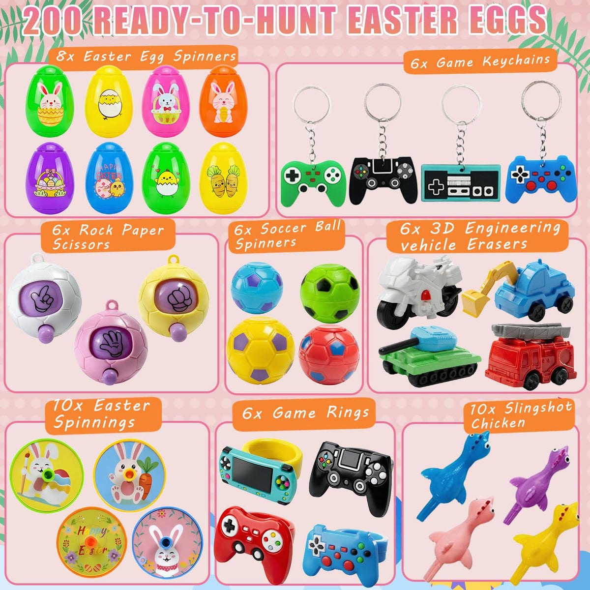 SQZUWIT prefilled eggs toys inside for quick assembly and endless kid-friendly fun.