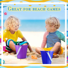Sratte beach party decor and gifts with vibrant sand toy colors