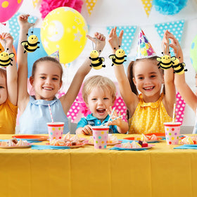 Sratte bee plush decor for backpacks and rooms