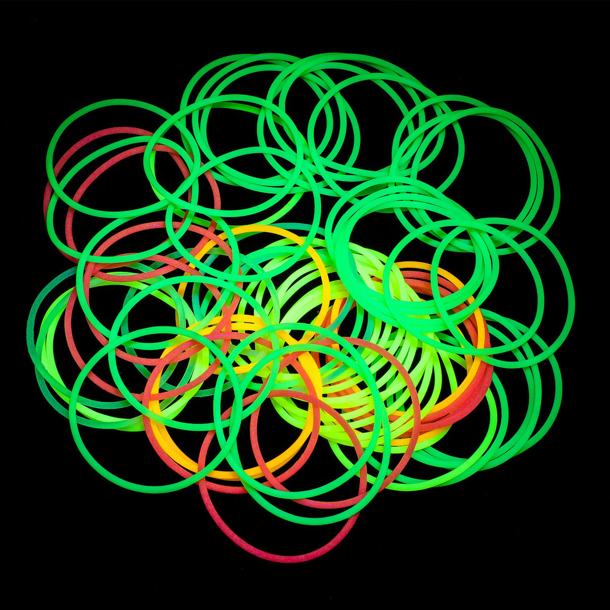 Sratte bulk silicone bracelets for events and fans.